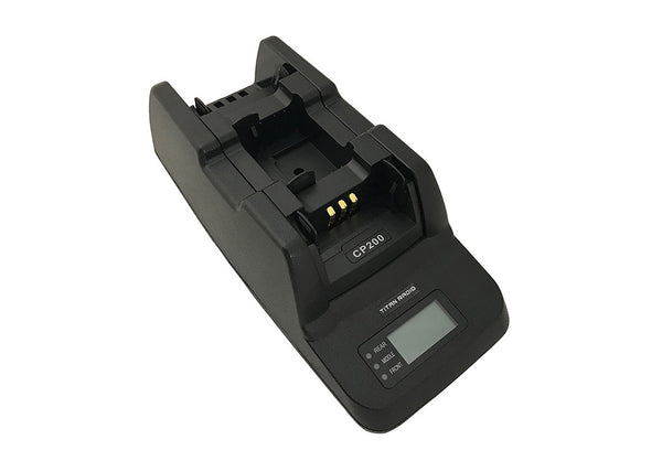 Titan Radio 3 Bank Battery Charger for Motorola CP200 CP200D PR400 CP200XLS Radios