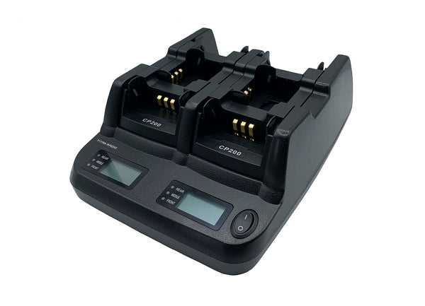 6 Bank Gang Charger for Motorola CP200 PR400 CP200D CP200XLS CP150 Radios