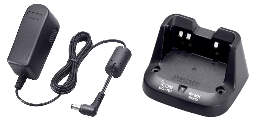 New Icom BC-191 Rapid charger for Ni-Mh battery BP-264