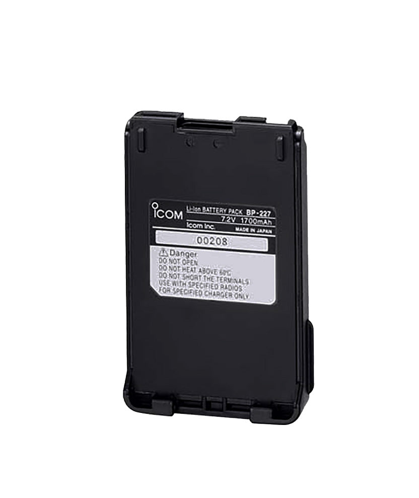 New Icom BP-227 Li-Ion 1700mAh Battery