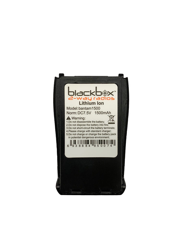 New OEM Blackbox Bantam 1500mAh Li-Ion Battery