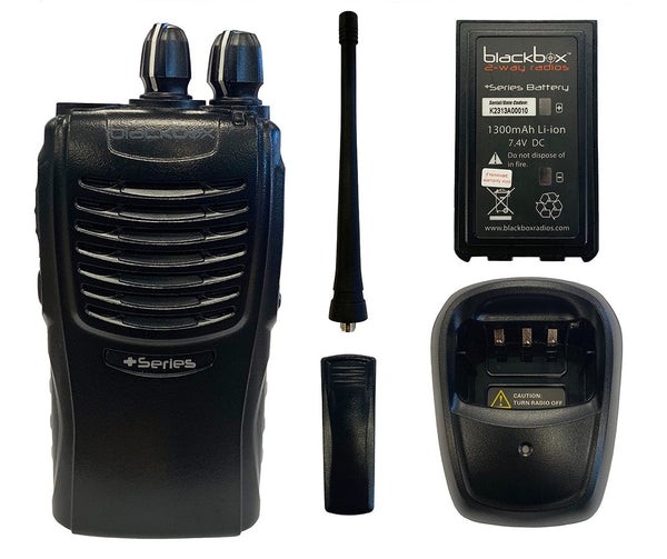 New Blackbox+ UHF 430-470Mhz 16Ch 4W Two Way Radio