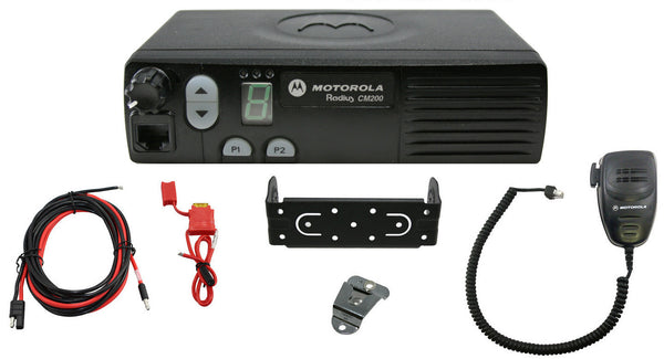 Motorola CM200 4Ch 45W VHF 146-174Mhz (AAM50KQC9AA1AN)