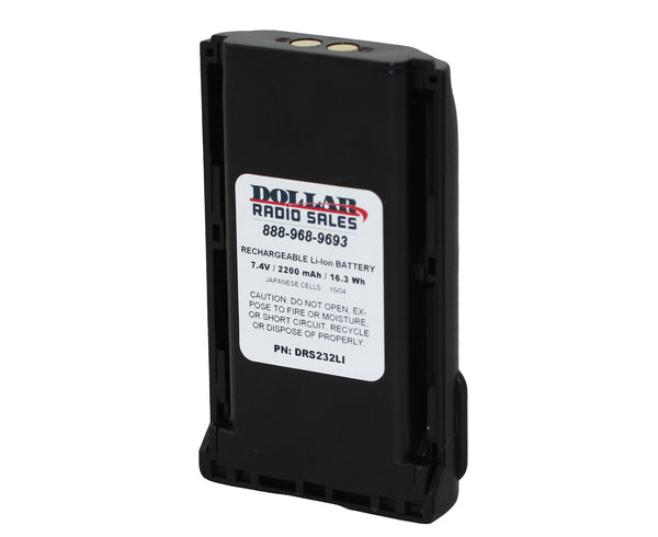 New Replacement Li-Ion 2200mAh Battery for Icom  F4061S F4161DT F4031S F4262DS Radios