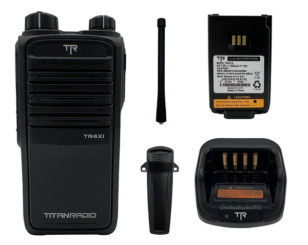 New Titan Radio TR4Xi VHF 136-174Mhz 32Ch 5W Digital/Analog DMR Radio