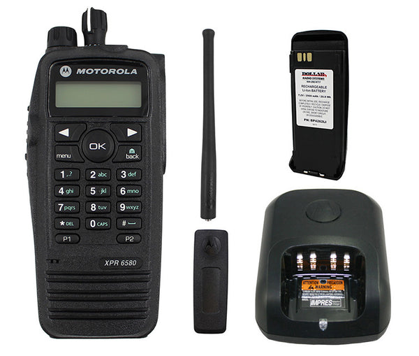 Motorola XPR6580 Digital Analog 800/900Mhz 1000Ch AAH55UCH9LB1AN